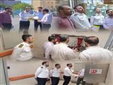 بازدید دوره ای کارشناسان آتش‌نشانی از مرکز آموزشی، درمانی امام رضا (ع) با تأکید بر ایمنی و پدافند غیرعامل